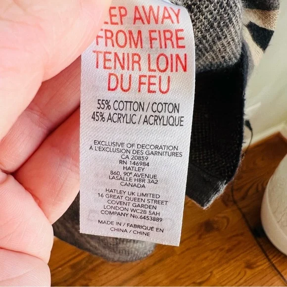 Hatley Abigail Long Sleeve Sweater Dress - Picture 9 of 9